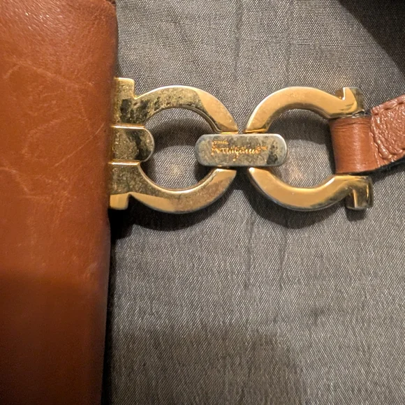 Vintage Ferragamo Brown Crossbody Bag - Picture 3 of 11